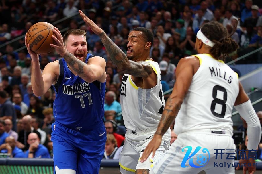 [图]欧文23+9东契奇15+9+8 独行侠送爵士三连败体育集锦