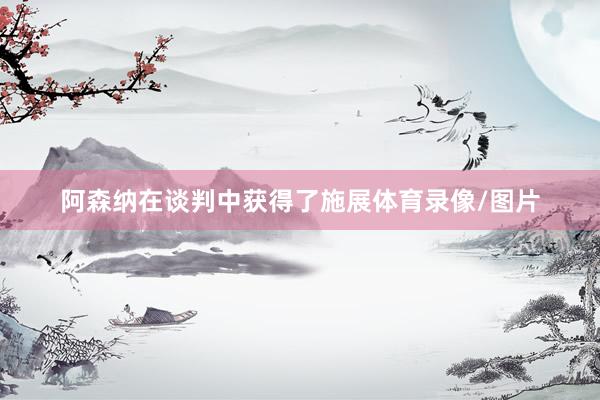 阿森纳在谈判中获得了施展体育录像/图片